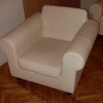 Кресло белое без чехла - ДО