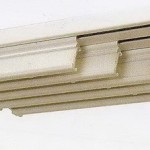 Карниз для японских штор из алюминиевого профиля без блока управления -2